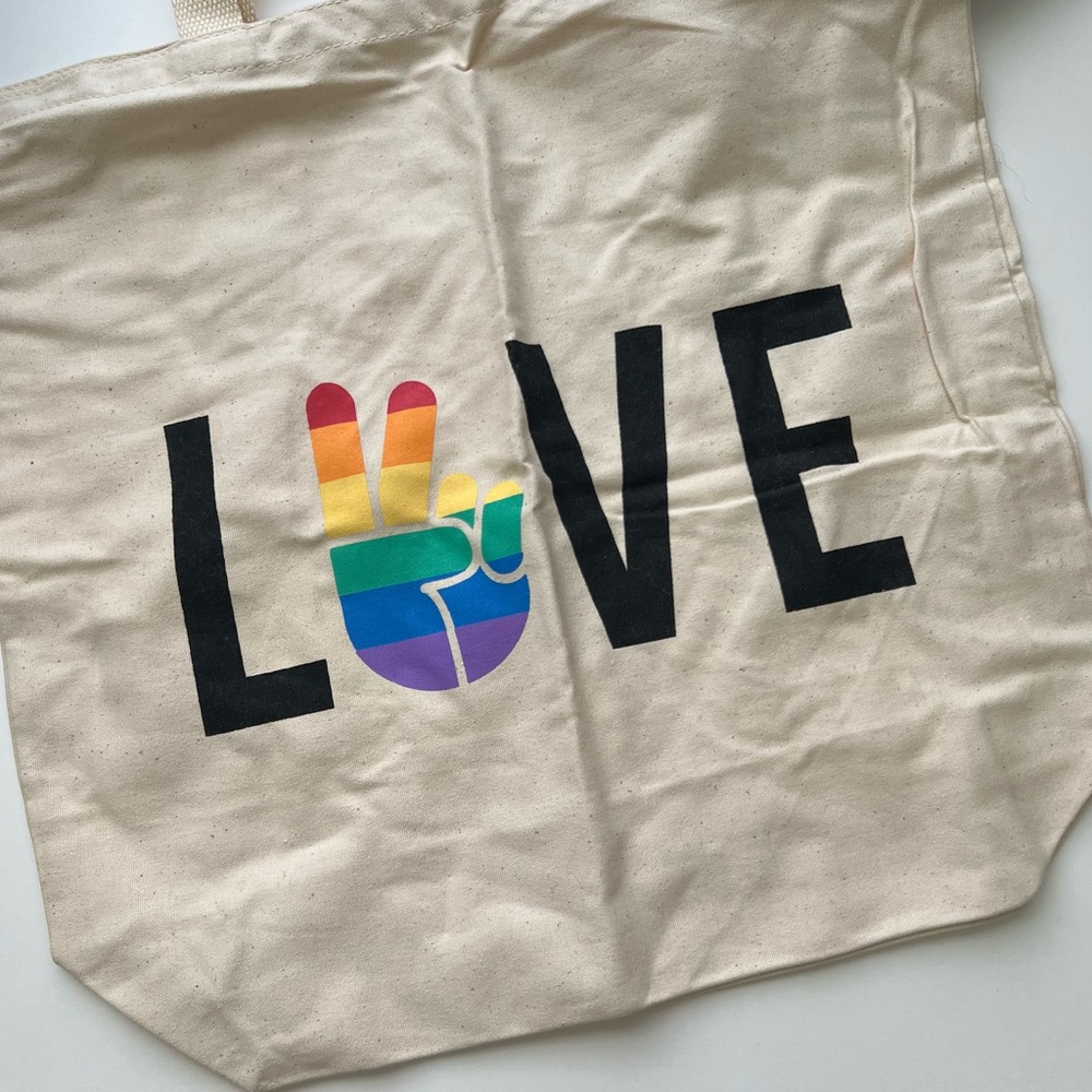 Pride LOVE Totebag🏳️‍🌈✌🏽